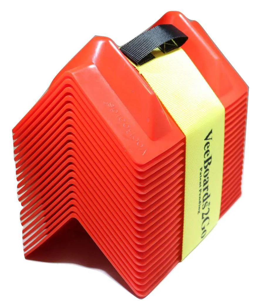 (20) Stacking VeeBoards® Ratchet Strap Corner Protectors VB2GO | COLOR OPTIONS