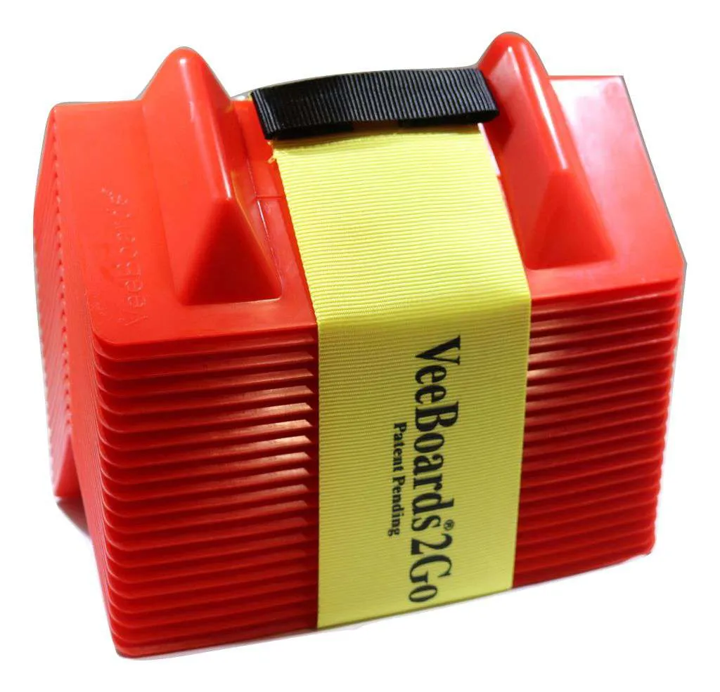 (20) Stacking VeeBoards® Ratchet Strap Corner Protectors VB2GO | COLOR OPTIONS