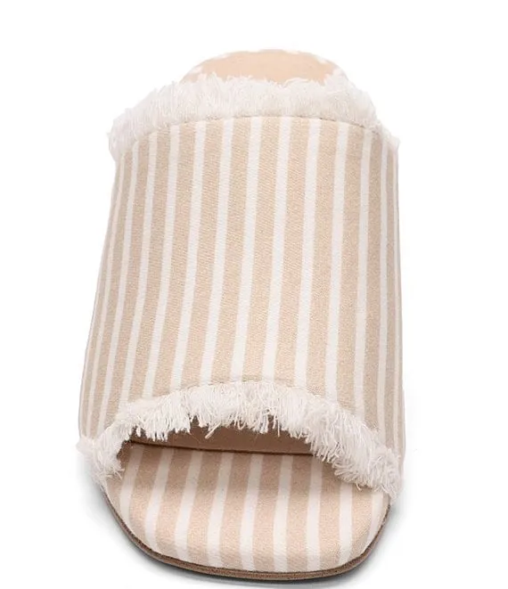BREA DENIM SLIDE SANDAL