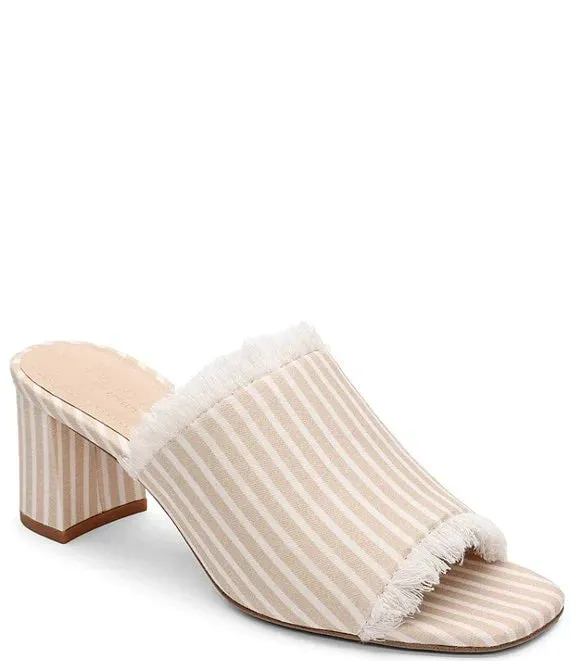 BREA DENIM SLIDE SANDAL