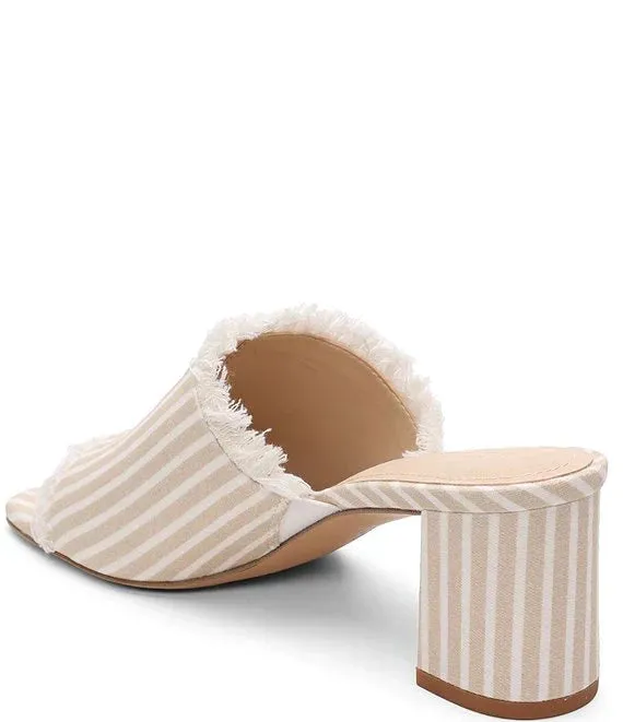 BREA DENIM SLIDE SANDAL