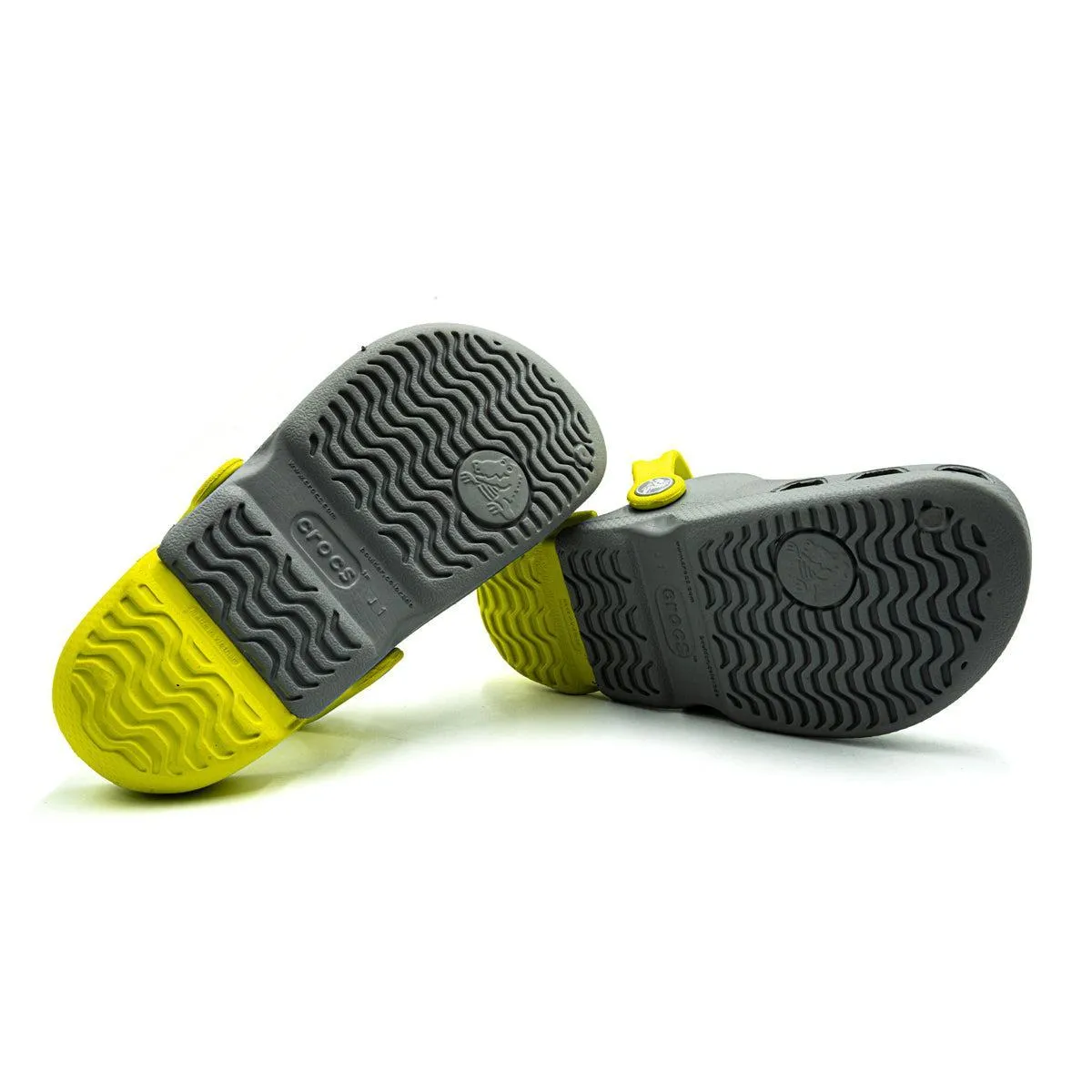 Crocs Electro Clogs Rubber Grey Colour For Kids